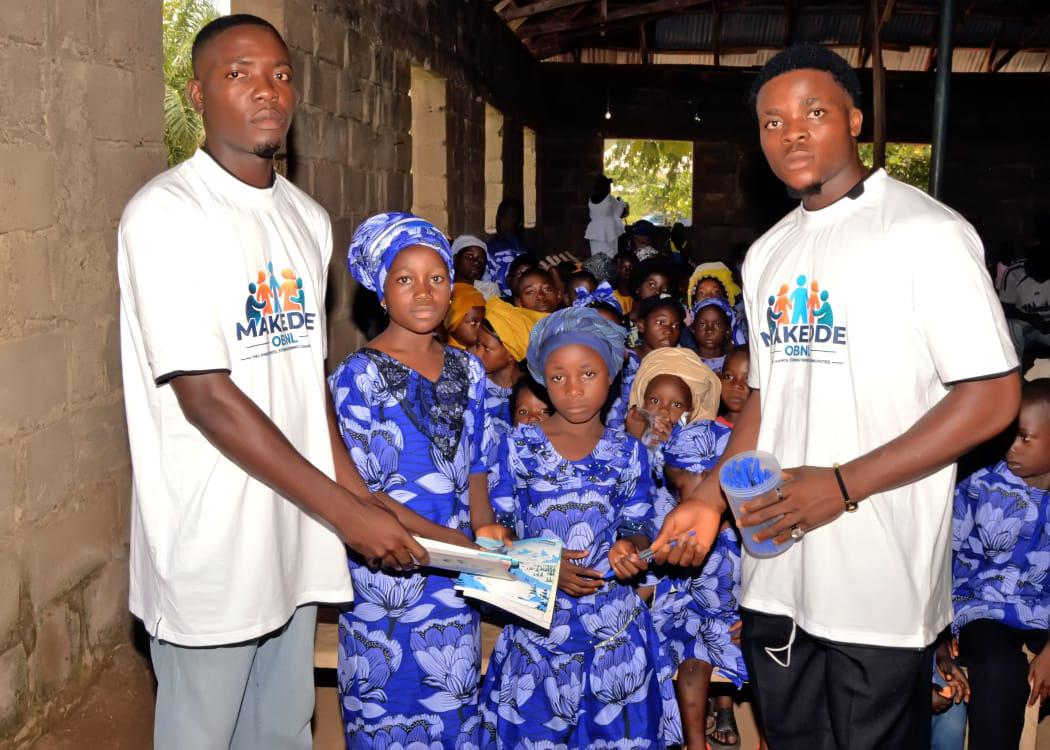 MAKEDDE OBNL community support project in Nigeria